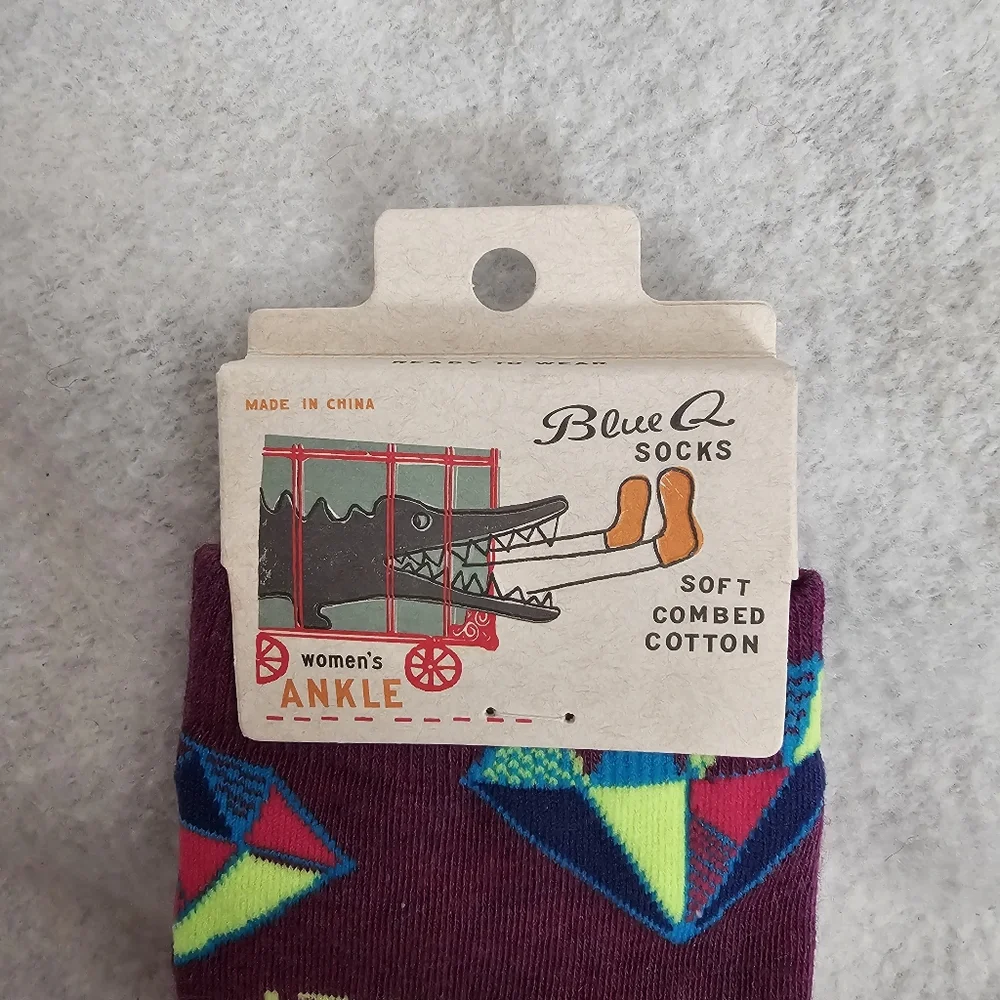 Blue Q It Takes A B**ch Diamond Women's Novelty Ankle Socks